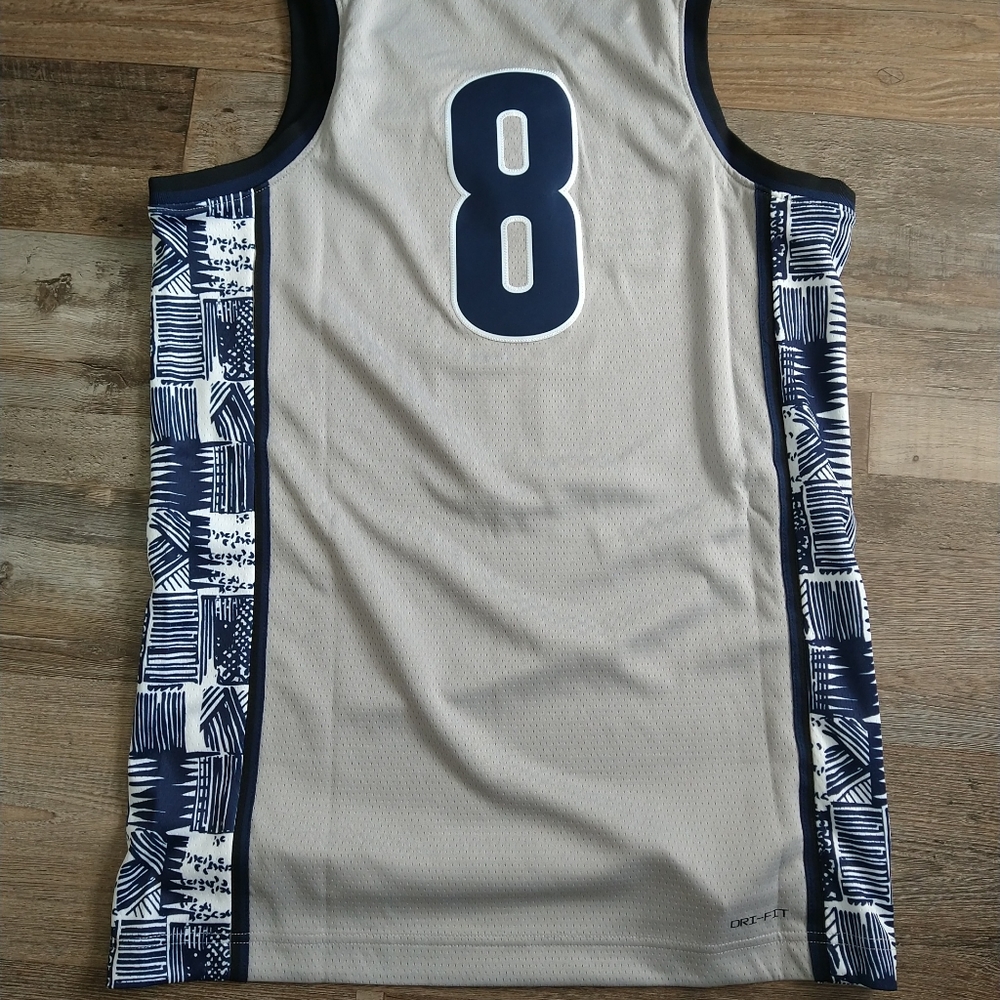 M L Or Small Men's NCAA Jordan Georgetown Hoyas NIKE ELITE Basketball Jersey - Picture 4 of 11